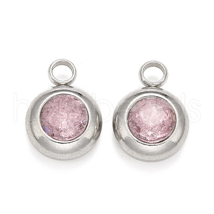 304 Stainless Steel Charms STAS-G133-13G-1