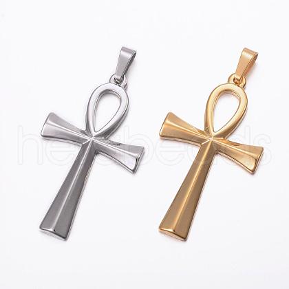 304 Stainless Steel Pendants STAS-H384-05-1