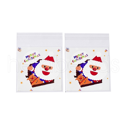Christmas Theme Plastic Bakeware Bag OPP-Q004-03A-1