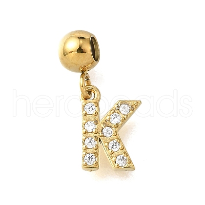 304 Stainless Steel Rhinstone Pendant STAS-H202-50G-K-1