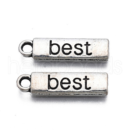 Tibetan Style Alloy Pendants TIBEP-N008-145-1