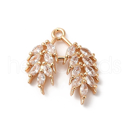 Brass Pendants KK-C062-081G-1