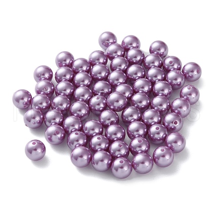 Plastic Imitation Pearl Beads FIND-M059-01C-03-1