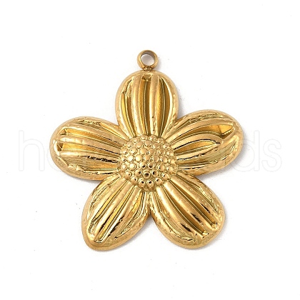 304 Stainless Steel Pendants STAS-P388-08G-1