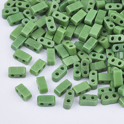 2-Hole Glass Seed Beads SEED-S031-M-047-1