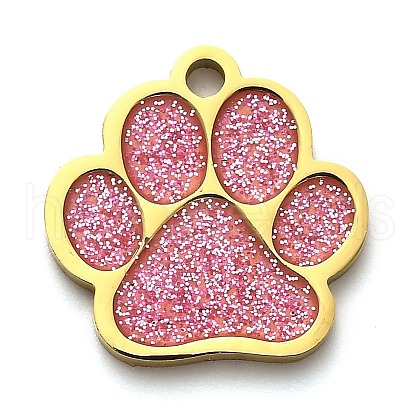 304 Stainless Steel Pendants STAS-H438-04G-02-1