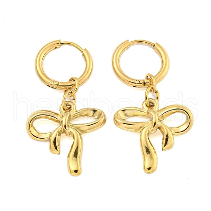 Ion Plating(IP) 304 Stainless Steel Earrings EJEW-S223-04G-1