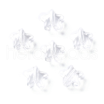 Transparent Acrylic Beads OACR-G016-18-1