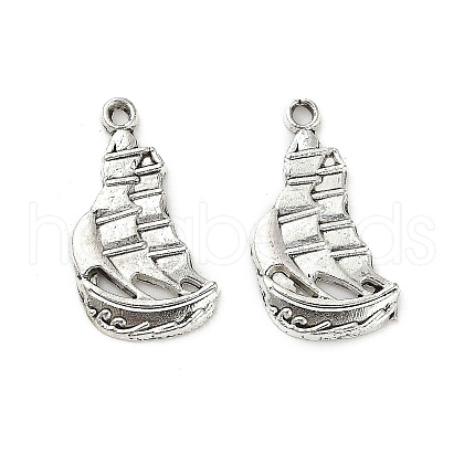 Tibetan Style Alloy Pendants FIND-M047-28AS-1