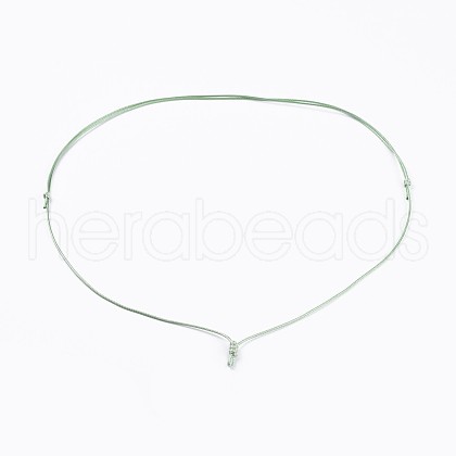 Adjustable Korean Waxed Polyester Cord Necklace Making AJEW-JB00493-02-1
