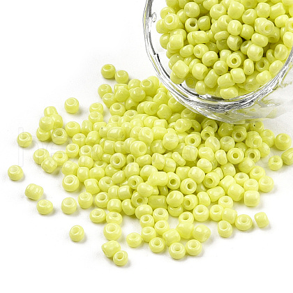 8/0 Baking Paint Glass Seed Beads SEED-R051-07B-07-1
