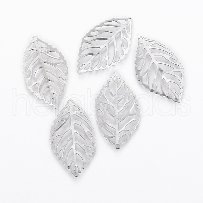 201 Stainless Steel Pendants STAS-P175-52P-1