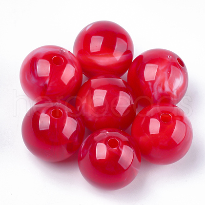 Acrylic Beads OACR-T008-11A-03-1