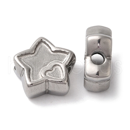 Tarnish Resistant 304 Stainless Steel Beads STAS-I305-210P-1