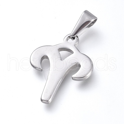 Non-Tarnish 304 Stainless Steel Pendants STAS-L210-06C-P-01-1