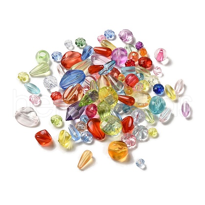 Transparent Acrylic Beads X1-MACR-K359-06-1