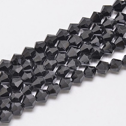 Opaque Solid Color Imitation Jade Glass Beads Strands EGLA-A039-P6mm-D17-1