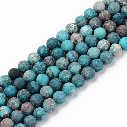 Natural American Turquoise Beads Strands X-G-S369-001B-A04-1
