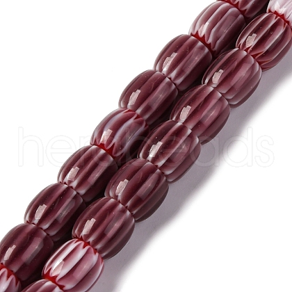 Handmade Lampwork Beads Strands X-LAMP-K041-01B-02-1