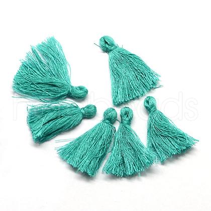 Handmade Polycotton(Polyester Cotton) Tassel Decorations OCOR-Q024-01-1