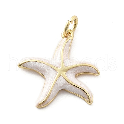Brass Enamel Pendants X-KK-Q029-04G-03-1
