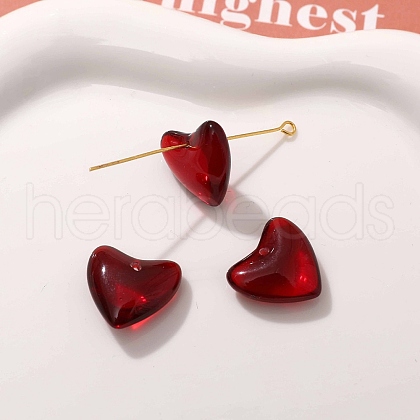 Trajnsparent Resin Pendants CRES-D306-03A-1