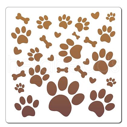 PET Plastic Drawing Painting Stencils Templates DIY-WH0244-162-1