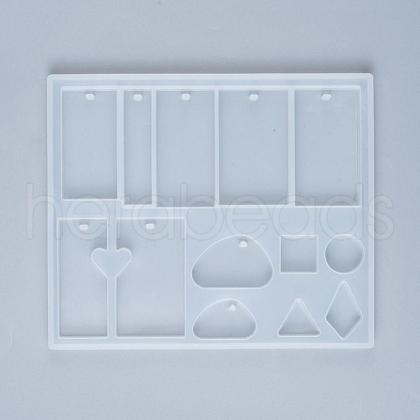 DIY Pendant Silicone Molds AJEW-P041-01-1