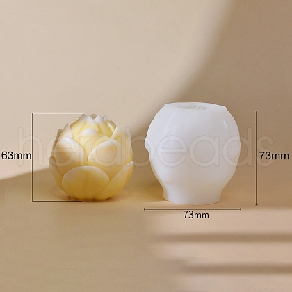Embossed Pillar DIY Candle Silicone Molds PW-WG73773-01-1