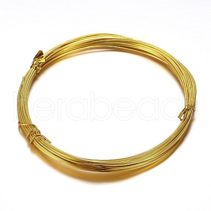 Round Aluminum Craft Wire AW-D009-1.5mm-10m-14-1
