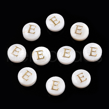 Natural Freshwater Shell Beads SHEL-N036-01E-1