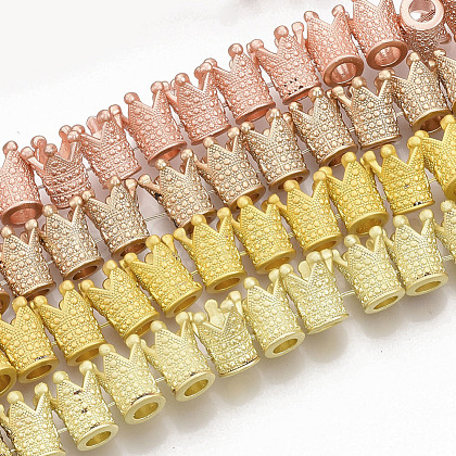 Electroplated Non-magnetic Synthetic Hematite Beads X-G-S365-A030-1