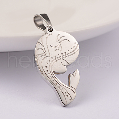 Tarnish Resistant 304 Stainless Steel Pendants STAS-K162-089P-1
