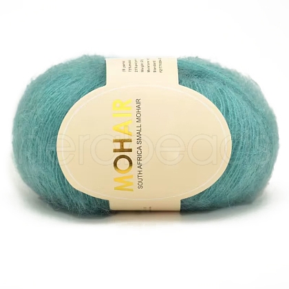 Wool Fibre Yarn for Knitting Soft Mohair Knit Long Wool Yarn DIY Scarf Crochet Thread Supplies PW-WG5D02E-04-1