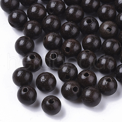 Natural Wood Beads X-WOOD-S666-6mm-02-1