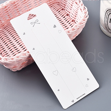 Paper Hair Clip Display Cards PW-WGA76A2-12-1
