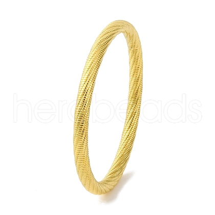 Ion Plating(IP) 304 Stainless Steel Bangles for Women BJEW-B104-31G-1