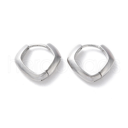Rack Plating Brass Hoop Earrings EJEW-S241-18P-1