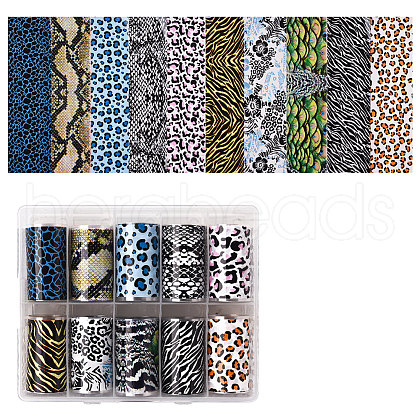 10rolls Nail Art Transfer Stickers Decals MRMJ-R090-34-1