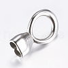 Non-Tarnish 316 Surgical Stainless Steel Hook Clasps STAS-K157-13P-1