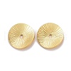 Textured Brass Beads X-KK-Z024-01G-1