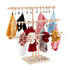   1 Set 3 T-Bar Pine Wood Jewelry Organizer DIY-PH0022-94-7