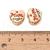 Mother's Day Rack Plating Alloy Enamel European Beads PALLOY-S189-53G-2