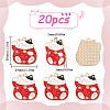 SUNNYCLUE 20Pcs Alloy Enamel Pendants ENAM-SC0005-34-2