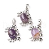 Natural & Synthetic Gemstone Pendants G-D469-01P-2