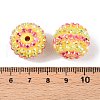 Resin Rhinestone Beads RESI-TAC0004-28F-3