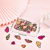 SUNNYCLUE 56Pcs 14 Style Printed Translucent Acrylic Pendants OACR-SC0001-11-7