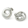 Rack Plating Brass Earrings EJEW-S222-01P-O-2