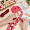 WADORN Cotton Herringbone Ribbons OCOR-WR0001-55C-4