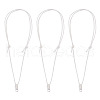 Eco-Friendly Korean Waxed Polyester Braided Adjustable Necklace Makings NJEW-TAC0015-02-8